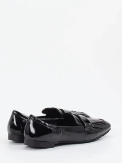 Andrea Puccini – Loafer aus Lackleder schwarz