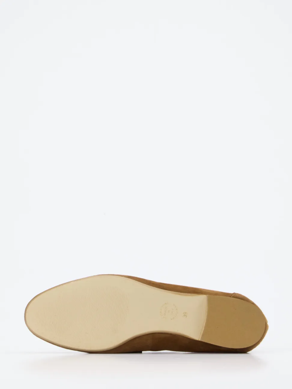 Andrea Puccini – Loafer aus Veloursleder Cognac