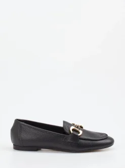 Andrea Puccini – Loafer aus Kalbleder Schwarz
