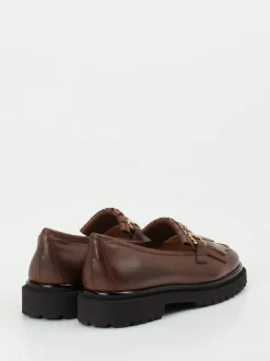Andrea Puccini – Loafer aus Kalbleder in Braun