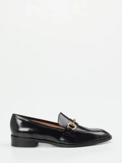 Andrea Puccini – Loafer aus Hochglanzleder Schwarz