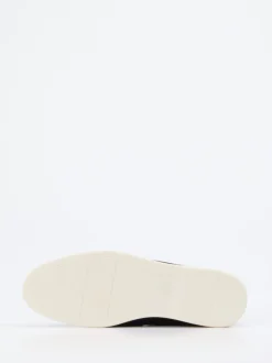 Andrea Puccini – Loafer aus Veloursleder Dunkelblau