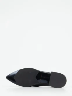 Andrea Puccini – Loafer aus geprägtem Leder schwarz