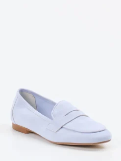 Andrea Puccini – Loafer aus Veloursleder Pastellflieder
