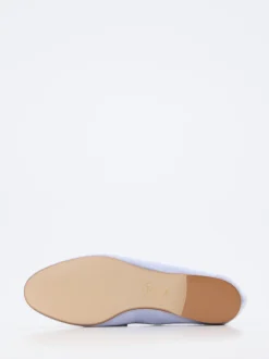 Andrea Puccini – Loafer aus Veloursleder Pastellflieder