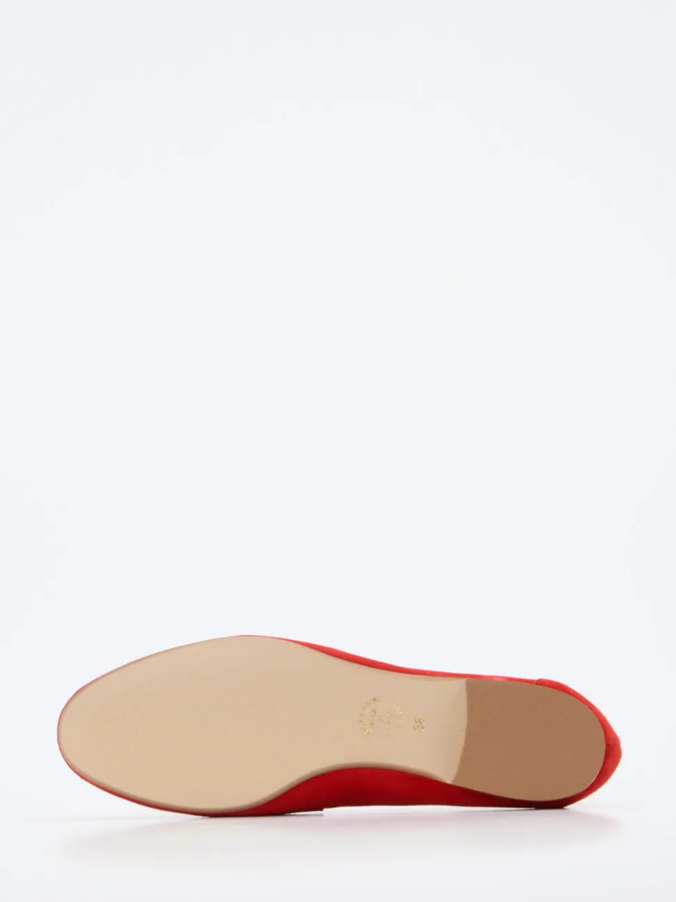 Andrea Puccini – Loafer aus Veloursleder in Rot