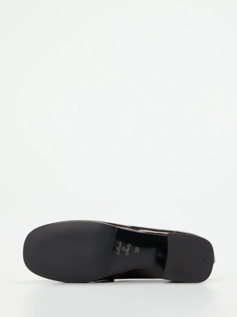 Andrea Puccini – Loafer aus Lackleder Dunkelbraun