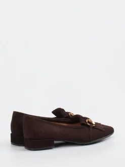 Andrea Puccini – Loafer aus Veloursleder Dunkelbraun