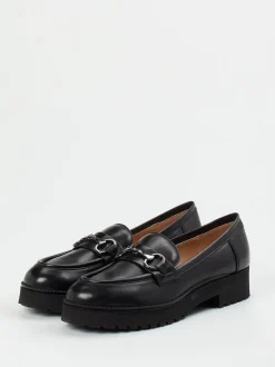 Andrea Puccini – Loafer aus Kalbleder Schwarz