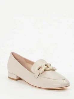 Andrea Puccini – Loafer aus Lammleder in Beige
