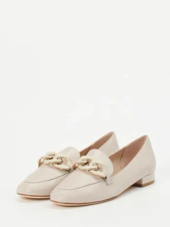 Andrea Puccini – Loafer aus Lammleder in Beige