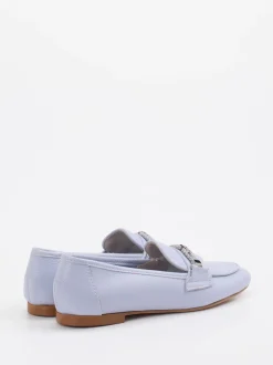 Andrea Puccini – Loafer aus Kalbleder in Pastellflieder