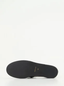 Andrea Puccini – Loafer aus Metallicleder silber