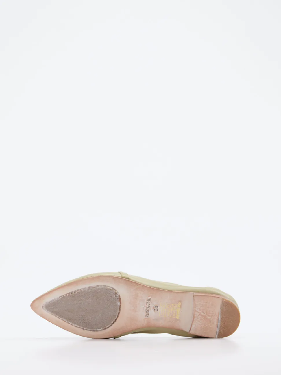 Andrea Puccini – Loafer aus Lammleder in Pastellgrün