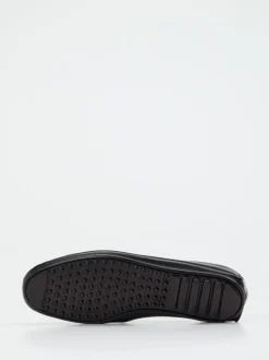 Andrea Puccini – Loafer aus Flechtleder schwarz