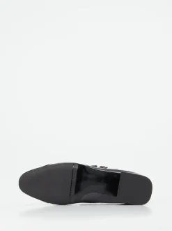 Andrea Puccini – Mary Jane Pumps aus Lackleder anthrazit
