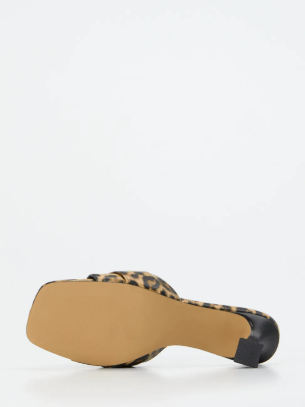 Andrea Puccini – Mules aus geprägtem Leder Leoprint