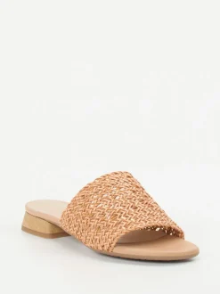 Andrea Puccini – Mules aus Lammleder naturbraun
