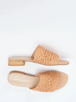 Andrea Puccini – Mules aus Lammleder naturbraun
