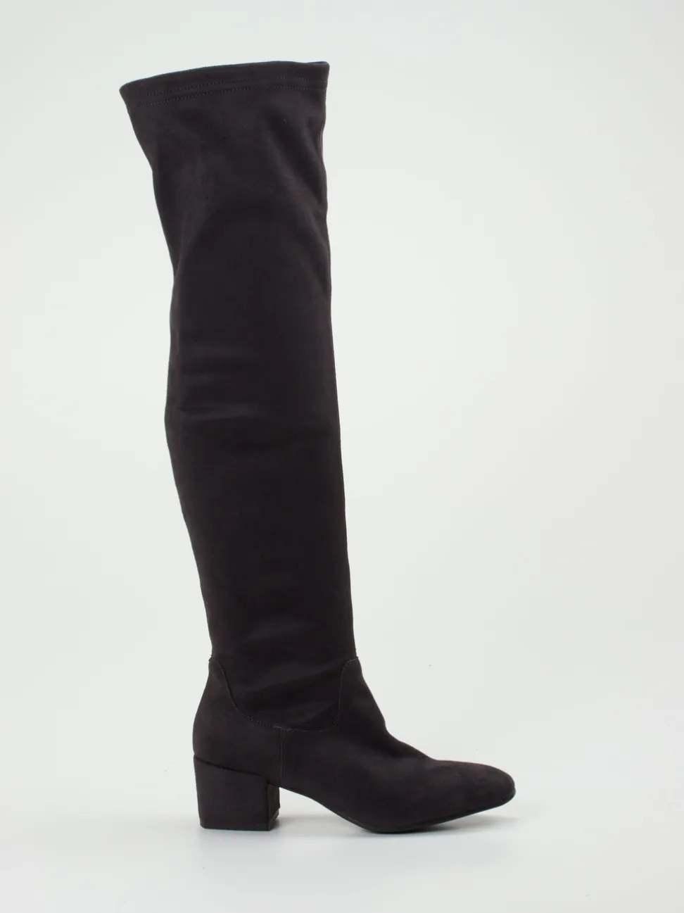 Andrea Puccini – Overknee-Stiefel aus Stretch-Velours