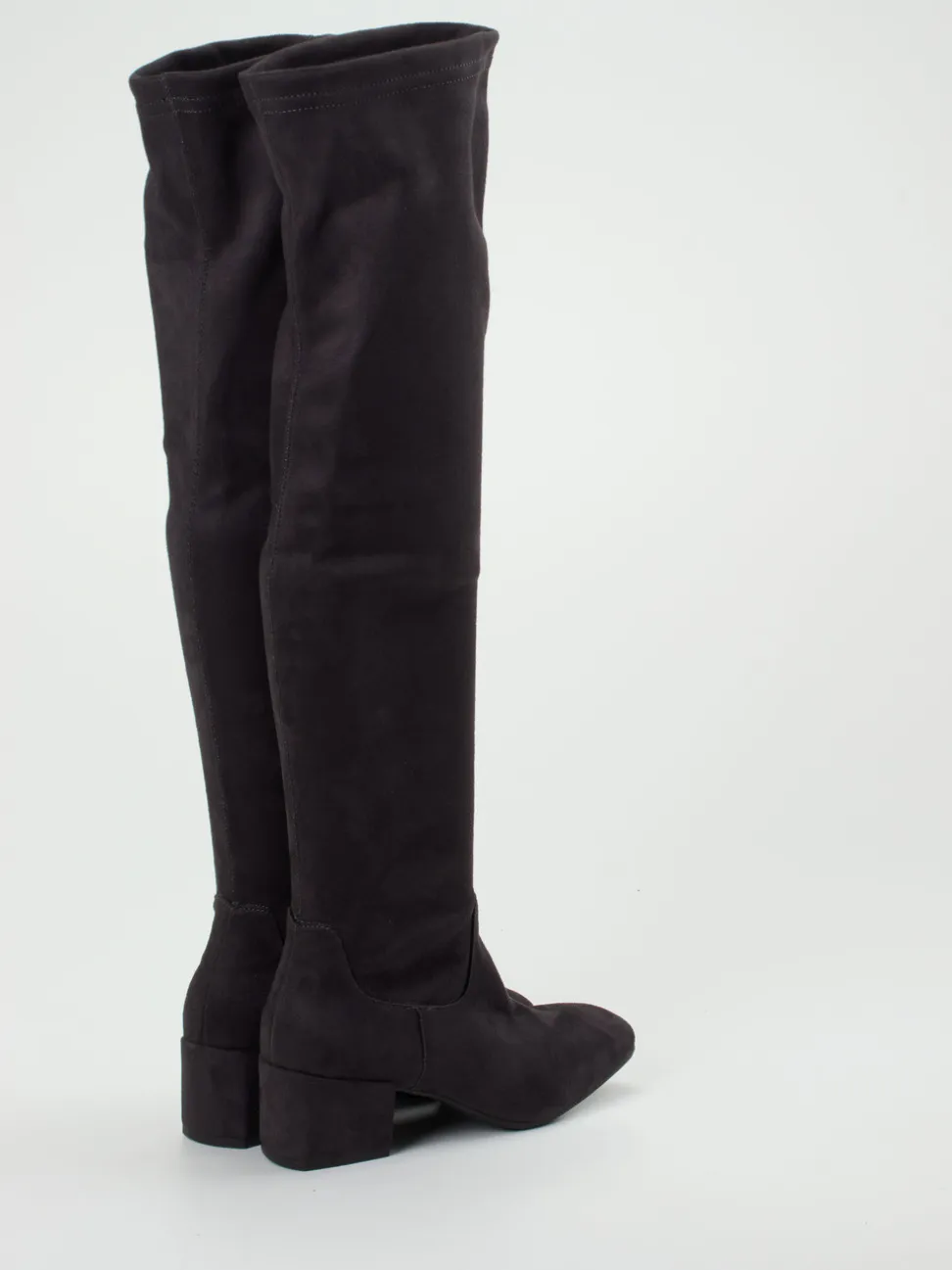 Andrea Puccini – Overknee-Stiefel aus Stretch-Velours