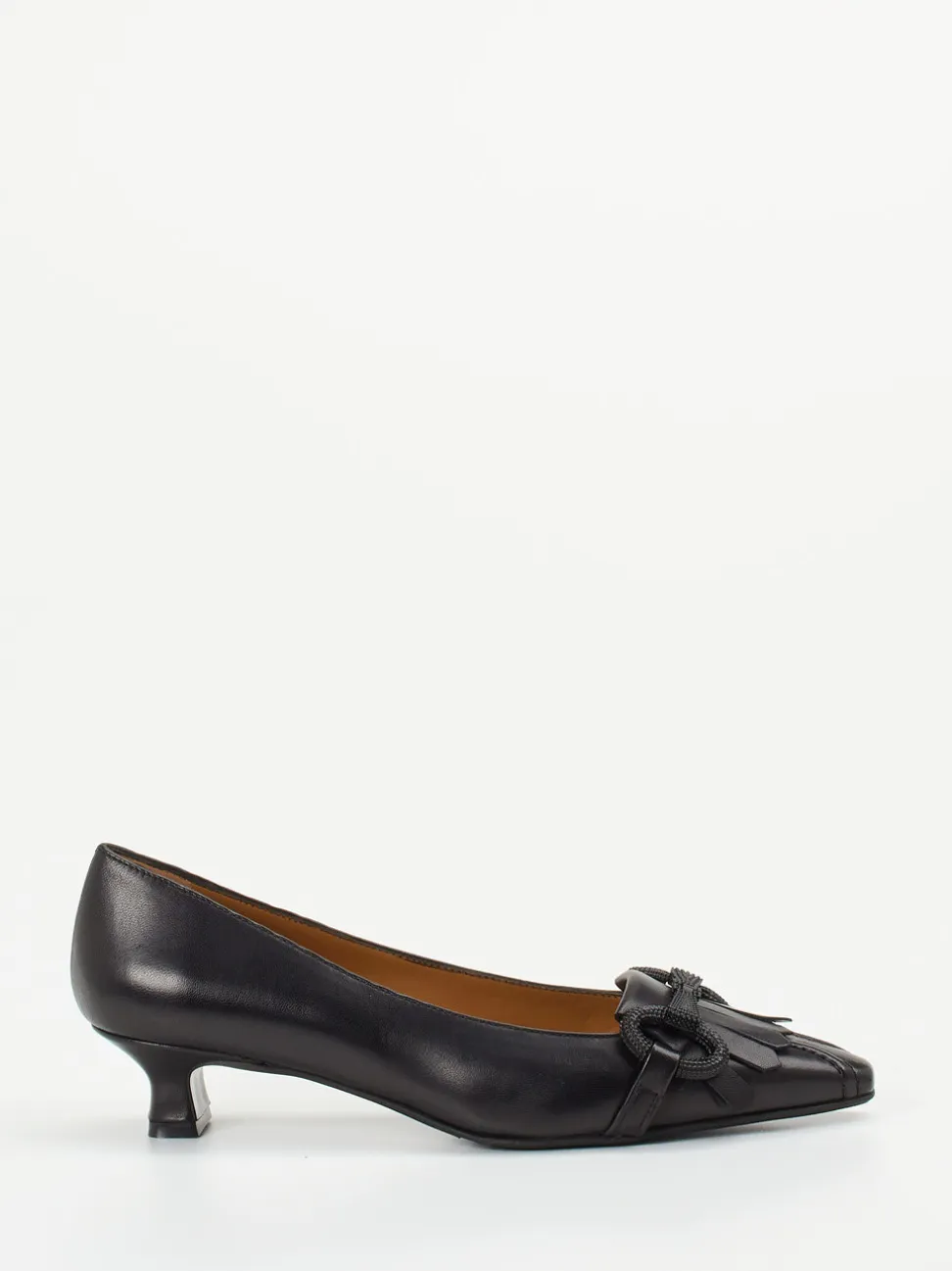 Andrea Puccini – Pumps aus Lammleder schwarz