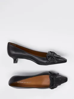 Andrea Puccini – Pumps aus Lammleder schwarz