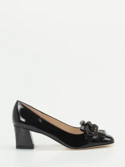 Andrea Puccini – Pumps aus Lackleder Schwarz