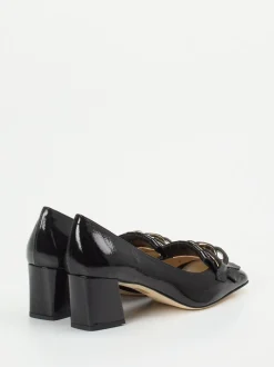 Andrea Puccini – Pumps aus Lackleder Schwarz