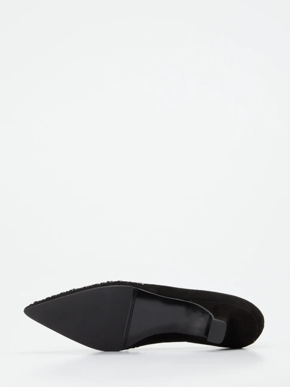 Andrea Puccini – Pumps aus Veloursleder schwarz