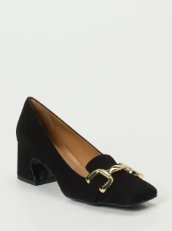 Andrea Puccini – Pumps aus Veloursleder Schwarz