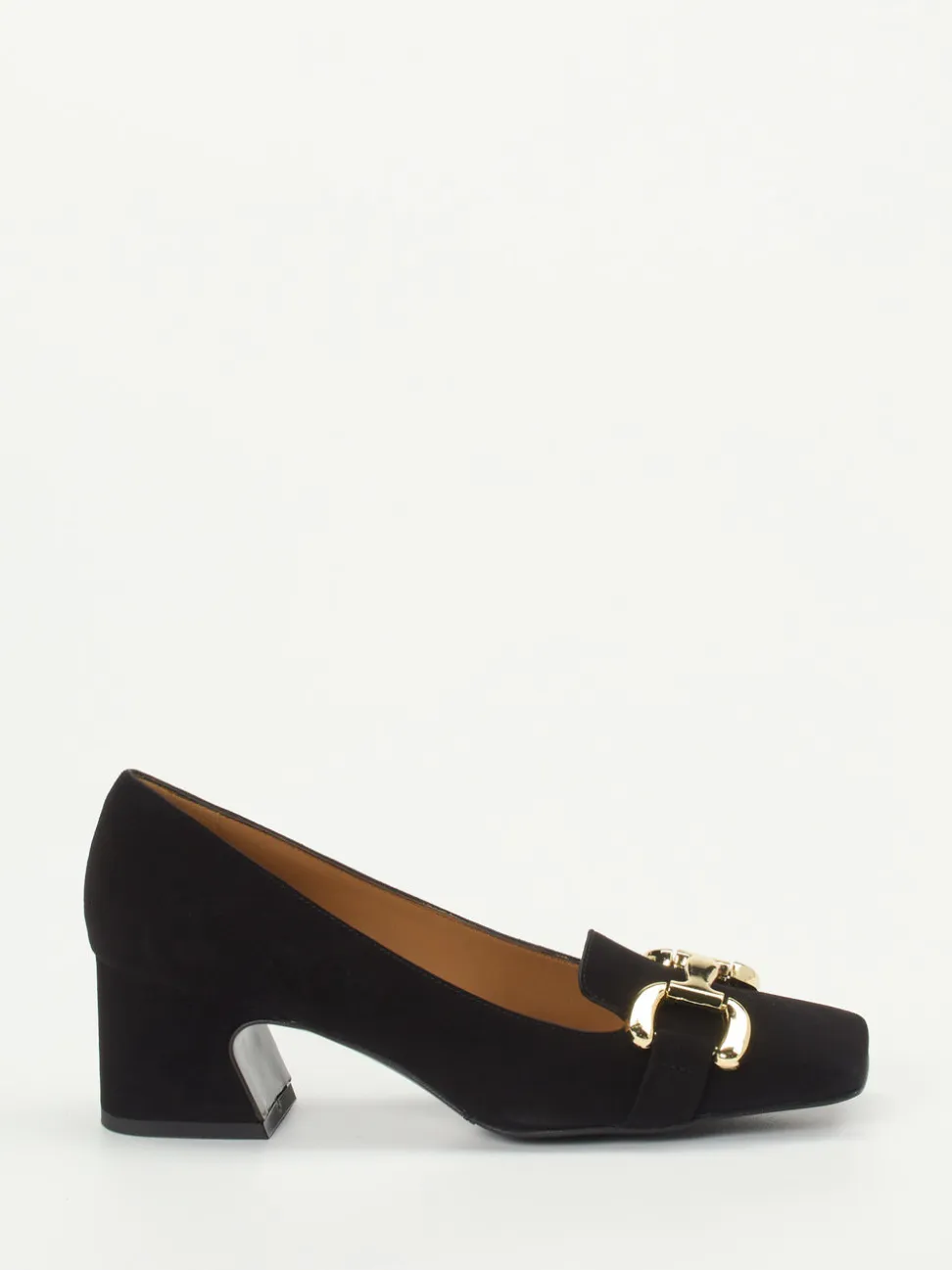 Andrea Puccini – Pumps aus Veloursleder Schwarz