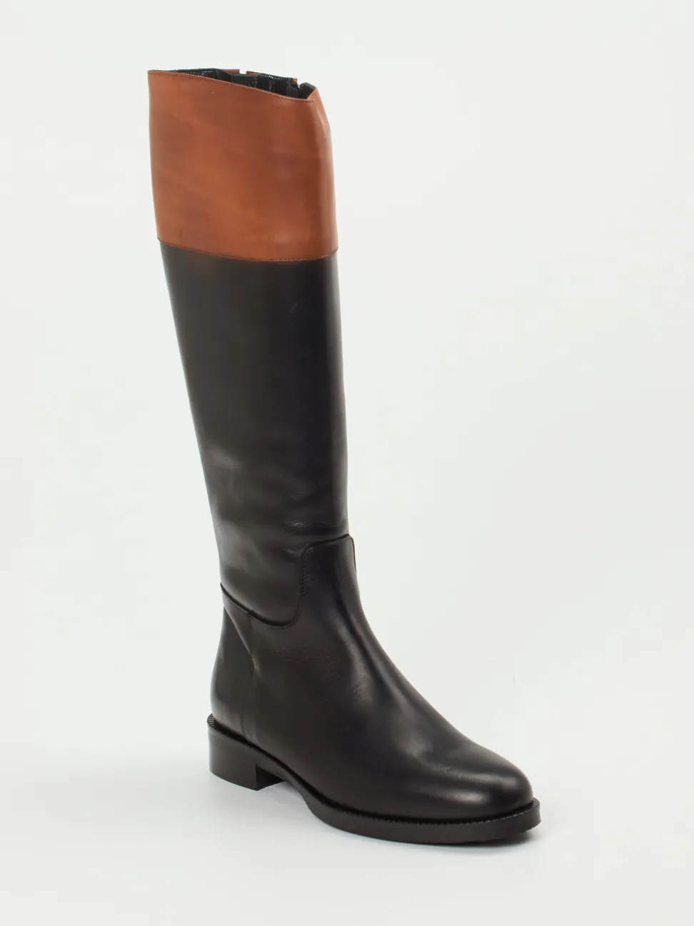 Andrea Puccini – Reitstiefel aus Kalbleder schwarz