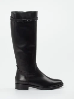 Andrea Puccini – Reitstiefel aus Kalbleder Schwarz