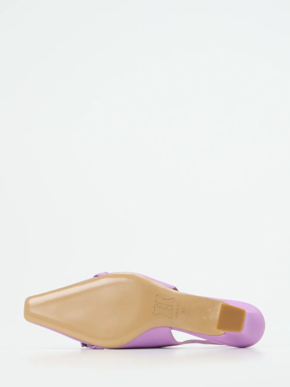 Andrea Puccini – Slingback-Pumps aus Lammleder Flieder