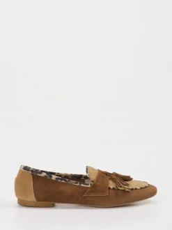 Andrea Puccini – Slipper aus Veloursleder braun