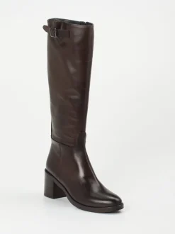Andrea Puccini – Stiefel aus Kalbleder Dunkelbraun