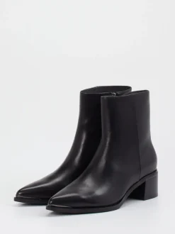 Andrea Puccini – Stiefeletten aus Lammleder Schwarz