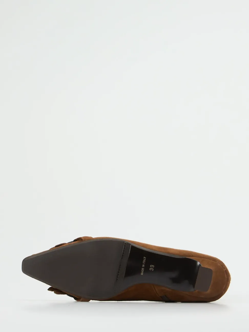 Andrea Puccini – Stiefeletten aus Veloursleder cognacbraun