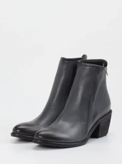 Andrea Puccini – Stiefeletten aus Kalbleder navyblau