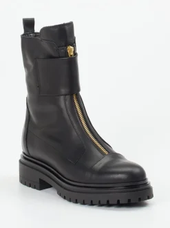 Andrea Puccini – Stiefeletten aus Kalbleder schwarz