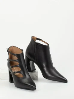 Andrea Puccini – Stiefeletten aus Lammleder schwarz