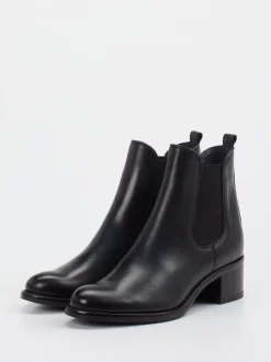 Andrea Sabatini – Chelsea Boots aus Kalbleder blau