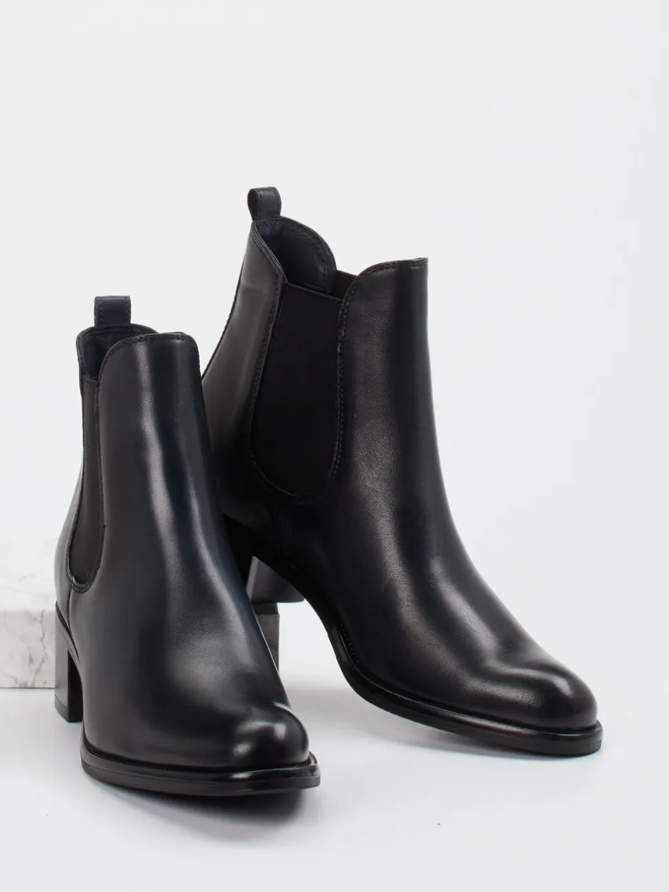 Andrea Sabatini – Chelsea Boots aus Kalbleder blau