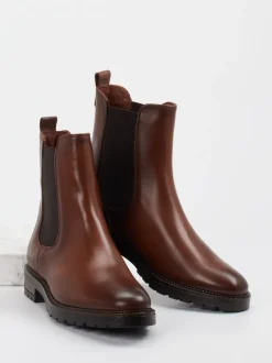 Andrea Sabatini – Chelsea Boots aus Kalbleder braun