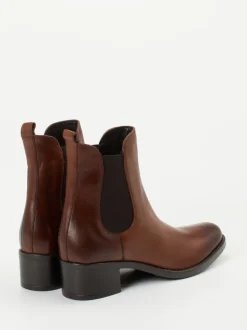 Andrea Sabatini – Chelsea Boots aus Kalbleder braun