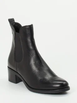 Andrea Sabatini – Chelsea Boots aus Kalbleder schwarz