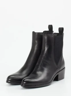Andrea Sabatini – Chelsea Stiefelette aus Kalbleder schwarz