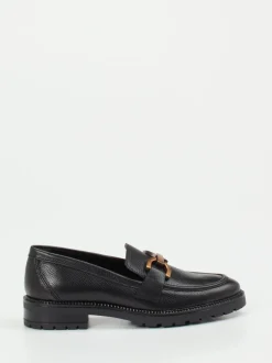 Andrea Sabatini – Loafer aus Ziegenleder schwarz