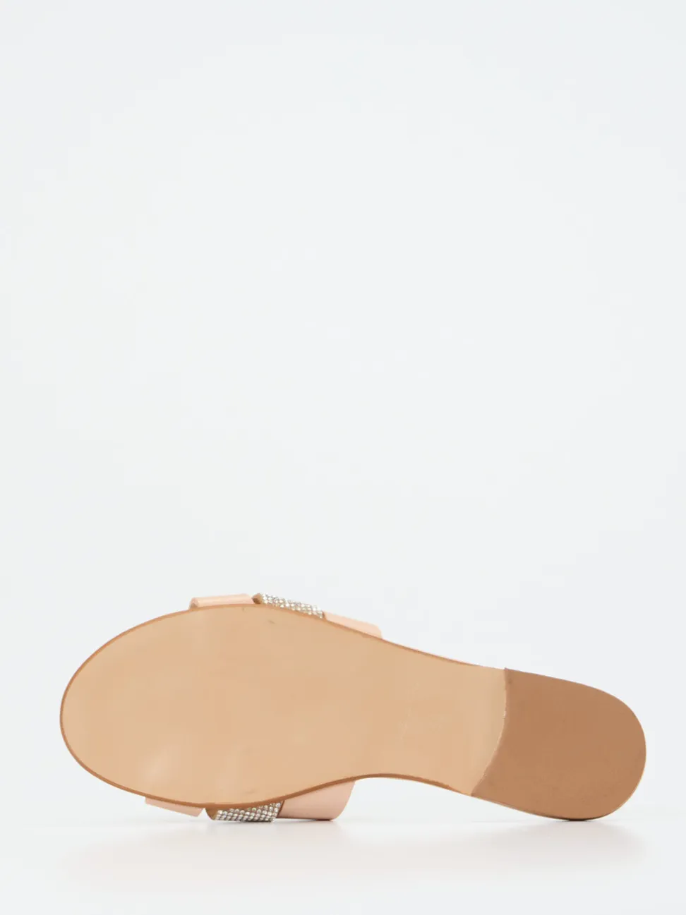 Andrea Sabatini – Pantolette aus Kalbleder Nude-Rosa